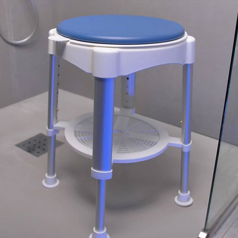 tabouret de douche pivotant